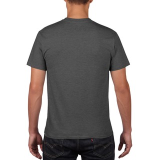 Gildan 76000 Premium Cotton Unisex T-Shirt (Dark Heather) [Gray ...