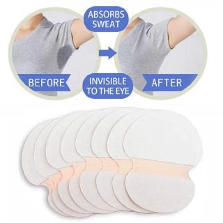 Image of 10pcs Underarm Pads Perspiration Sweat Dress Clothing Absorbent Mat Sticker Armpit Scent Absorbent