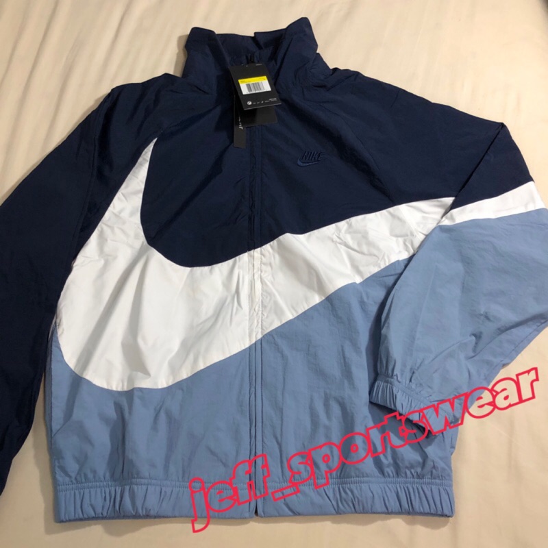 nike big check jacket