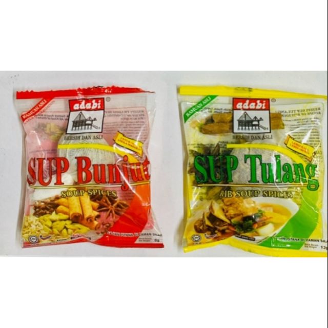 Sup Bunrajut Sup Bone Adabi Shopee Singapore