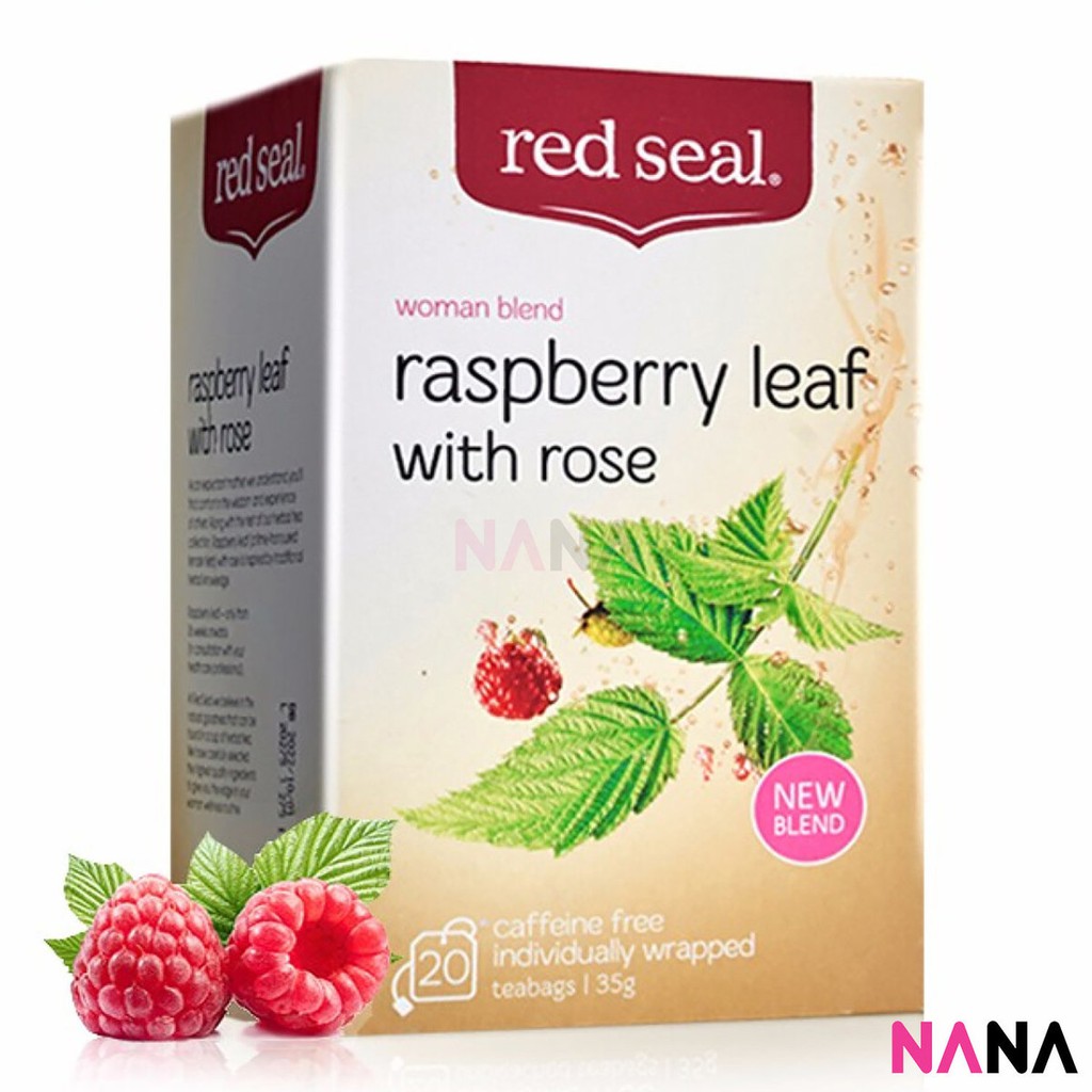 Red Seal Raspberry Leaf Tea 35g (20 Unbleached Teabags) Shopee Singapore