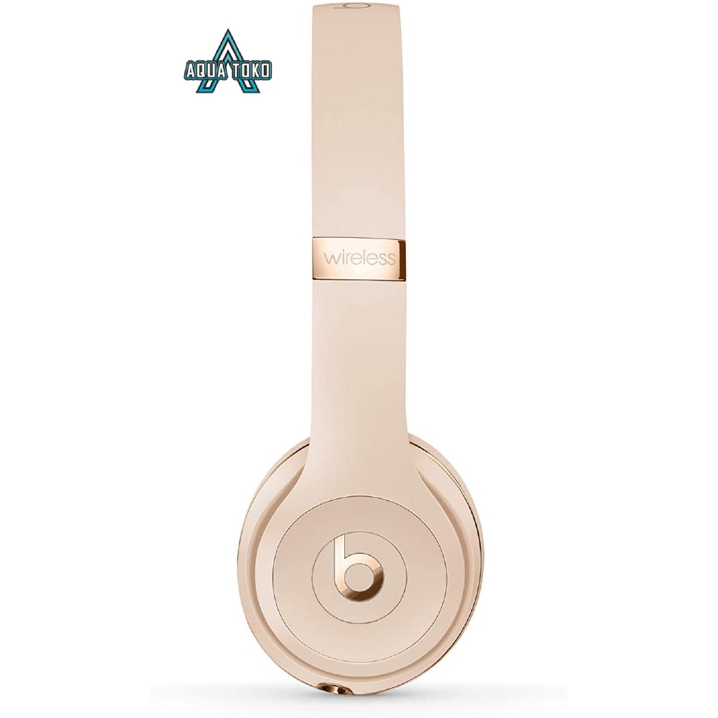 beats solo 3 satin gold