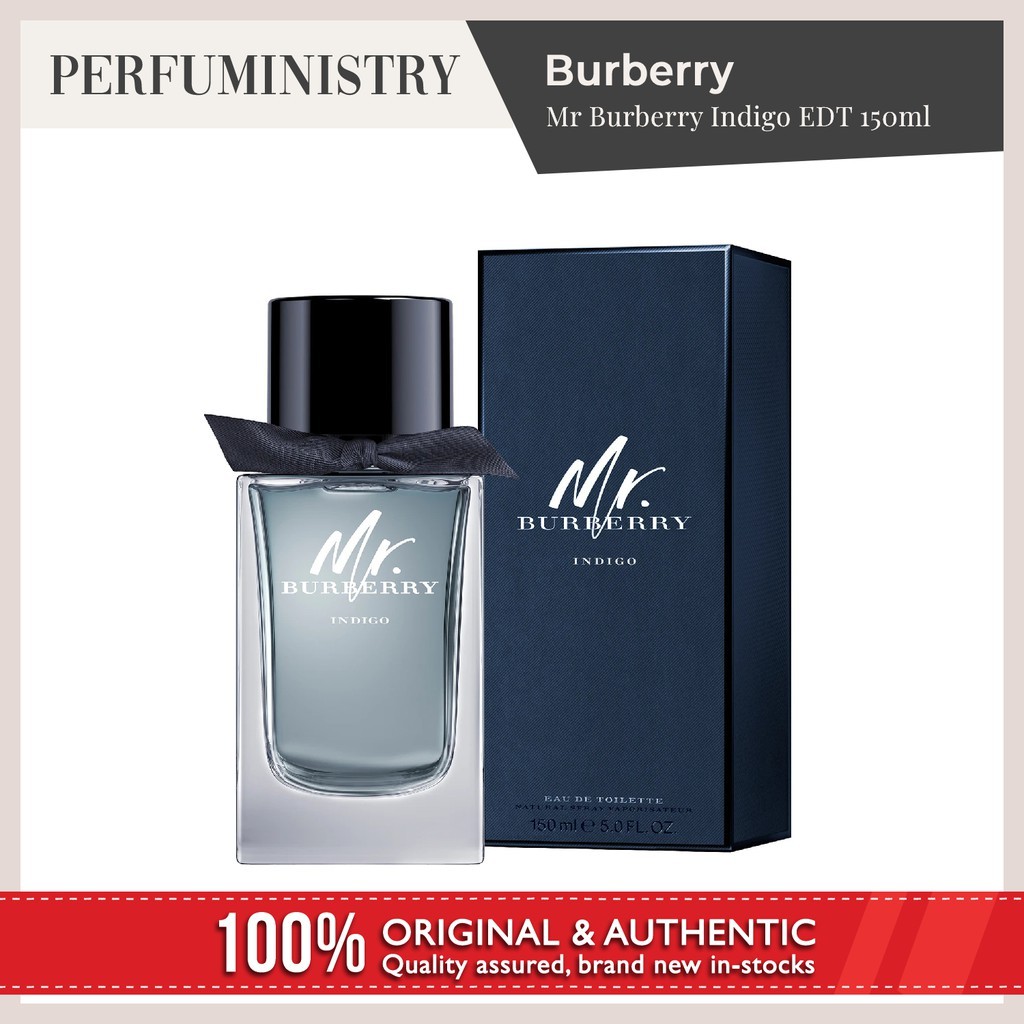 ?? [perfuministry] BURBERRY MR. BURBERRY INDIGO EDT TESTER / PERFUME /  FRAGRANCE | Shopee Singapore