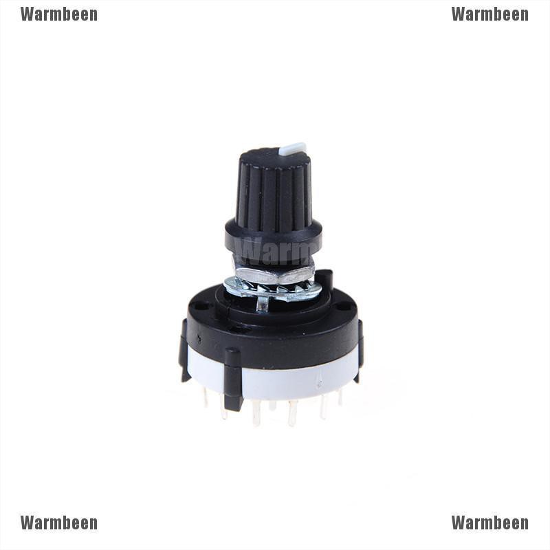 Warmbeen Ph 3p4t 3 Pole 4 Position Single Wafer Band Selector Rotary Switch Wm Shopee Singapore