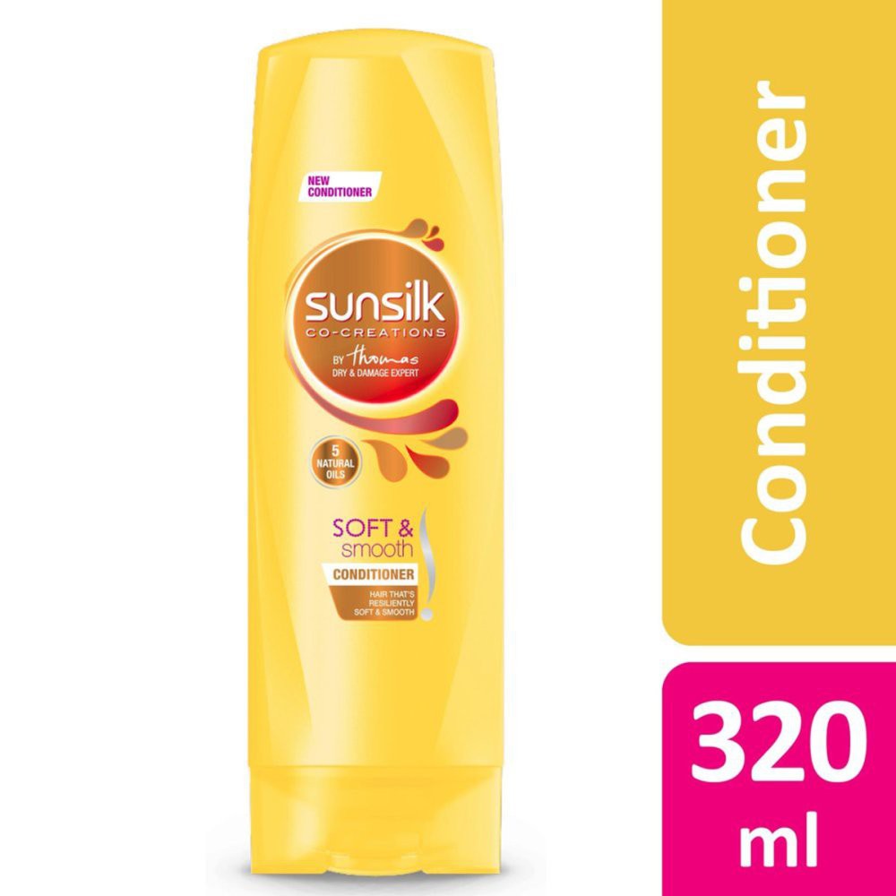 Sunsilk Hair Conditioner Soft & Smooth 320ml Shopee Singapore
