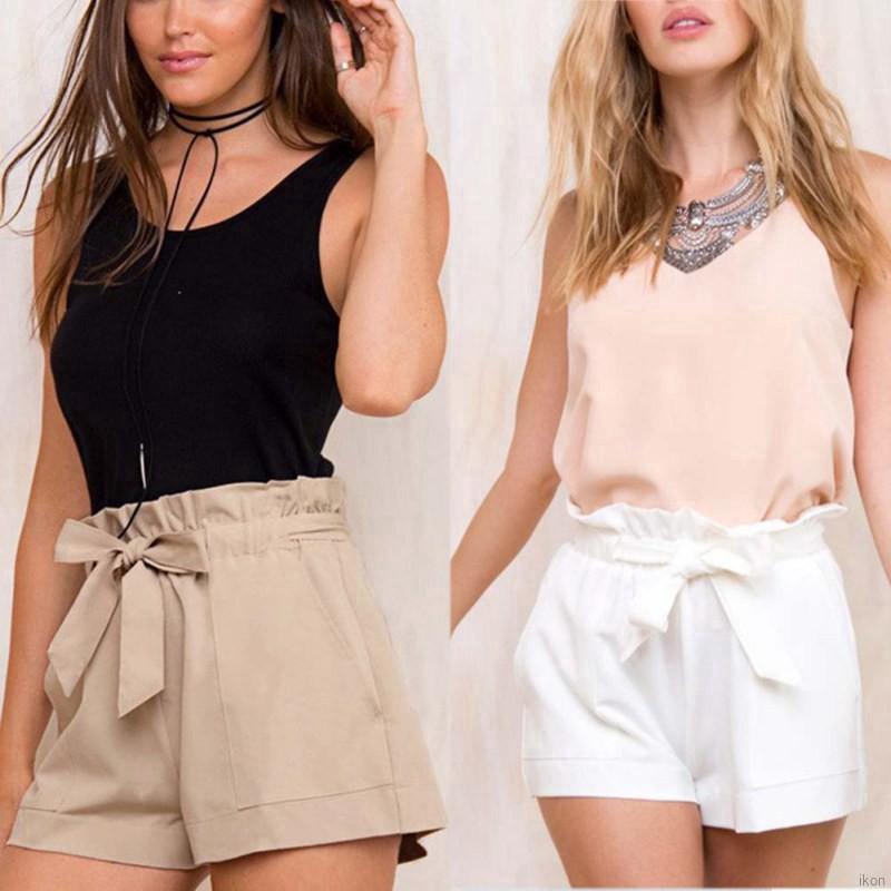 high waisted loose shorts