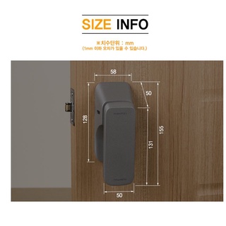 LG Korea PPL-1701 Push Pull Type Door Lock Handle #8