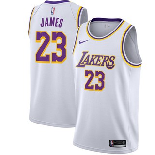 lakers white sleeved jersey