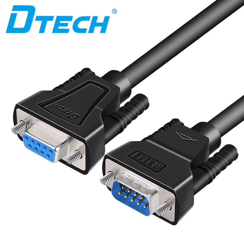 DTECH DB9 RS232 Serial Cable Male To Female Extension Zero Modulation