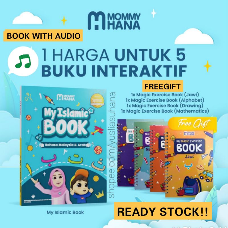 Shop Malaysia My Islamic Book Mommyhana Buku Kanak Kanak Children Book Shopee Singapore