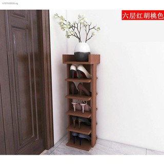 Li Island Shoe Rack Simple Household Mini Little Frame Multiple Single Shelf Corner The Budget Shopee Singapore