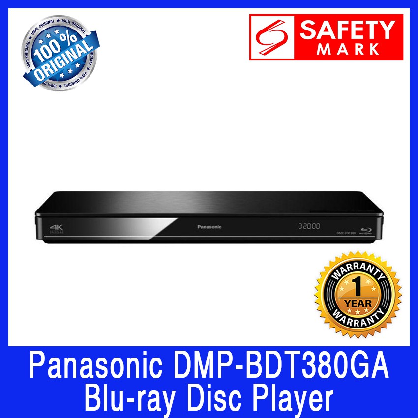 Panasonic DMPBDT380GA Bluray Disc Player. 4k(UHD) Upscaling.