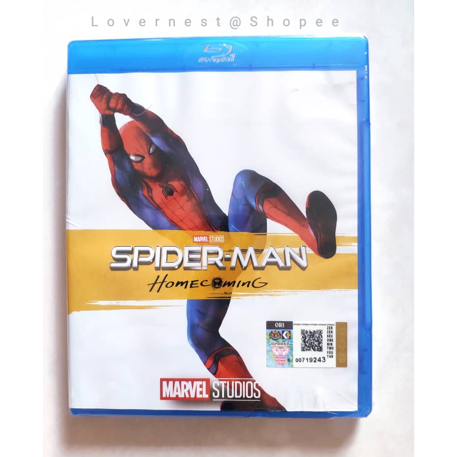 Spider Man Homecoming 2017 Bluray Shopee Singapore