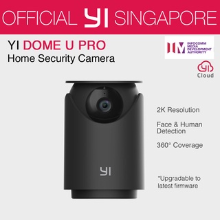 [OFFICIAL SG WARRANTY] Xiaoyi YI Dome U Pro Security Home Camera AI Human Detection Auto Cruise Night Vision