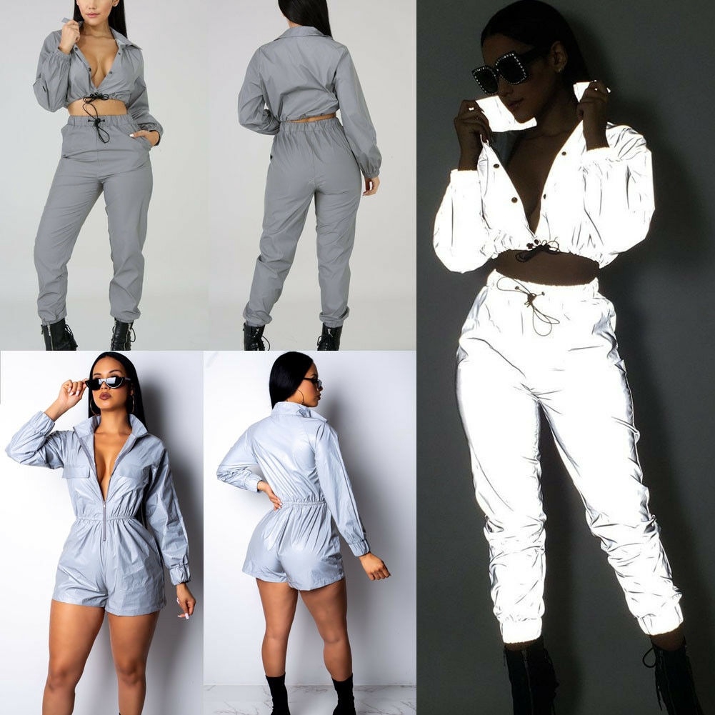 reflective jumpsuit fashion