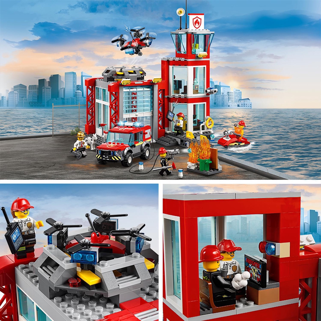 lego city fire station