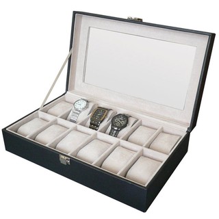 Slot Watch Luxury Case Box Jewelry Storage Display -  [3/6/10/12] #0