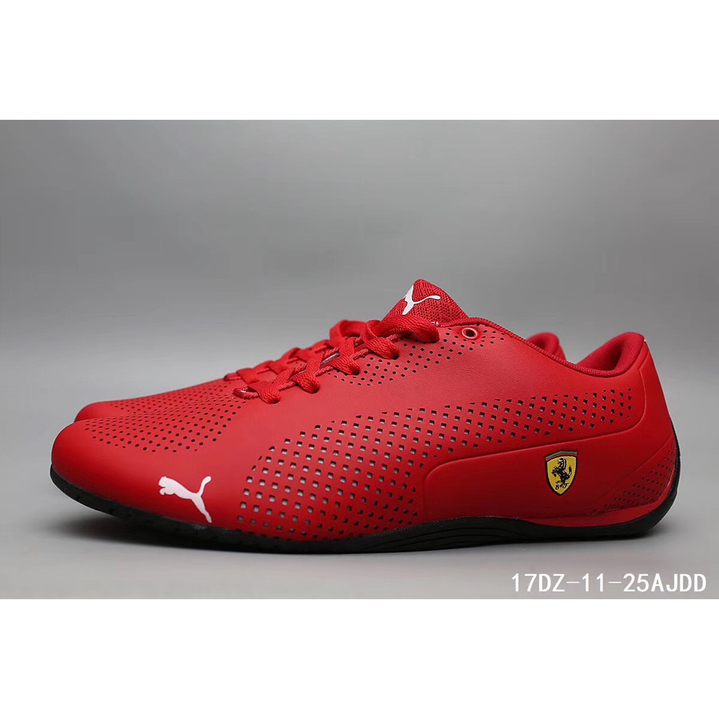 puma shoes ferrari red
