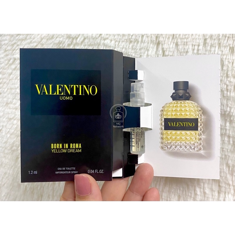 Sample/Vials Valentiino Uomo Born In Roma Yellow Dream EDT (1.2ml ...