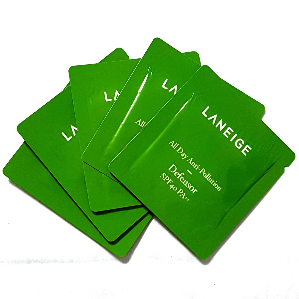 Laneige All Day Anti Pollution Defensor Spf40 Pa 1ml Each 5 Sachets 5ml Shopee Singapore