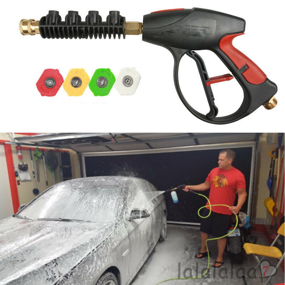 Portable 4000psi High Pressure Wash Water Gun For Garden Car Wash Shopee Singapore