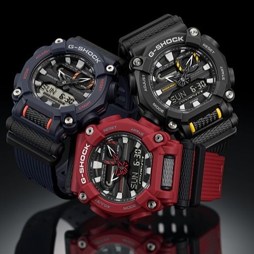 Casio G Shock Ga 900 2a Heavy Duty Sea Blue Ga900 Ga 900 Shopee Singapore