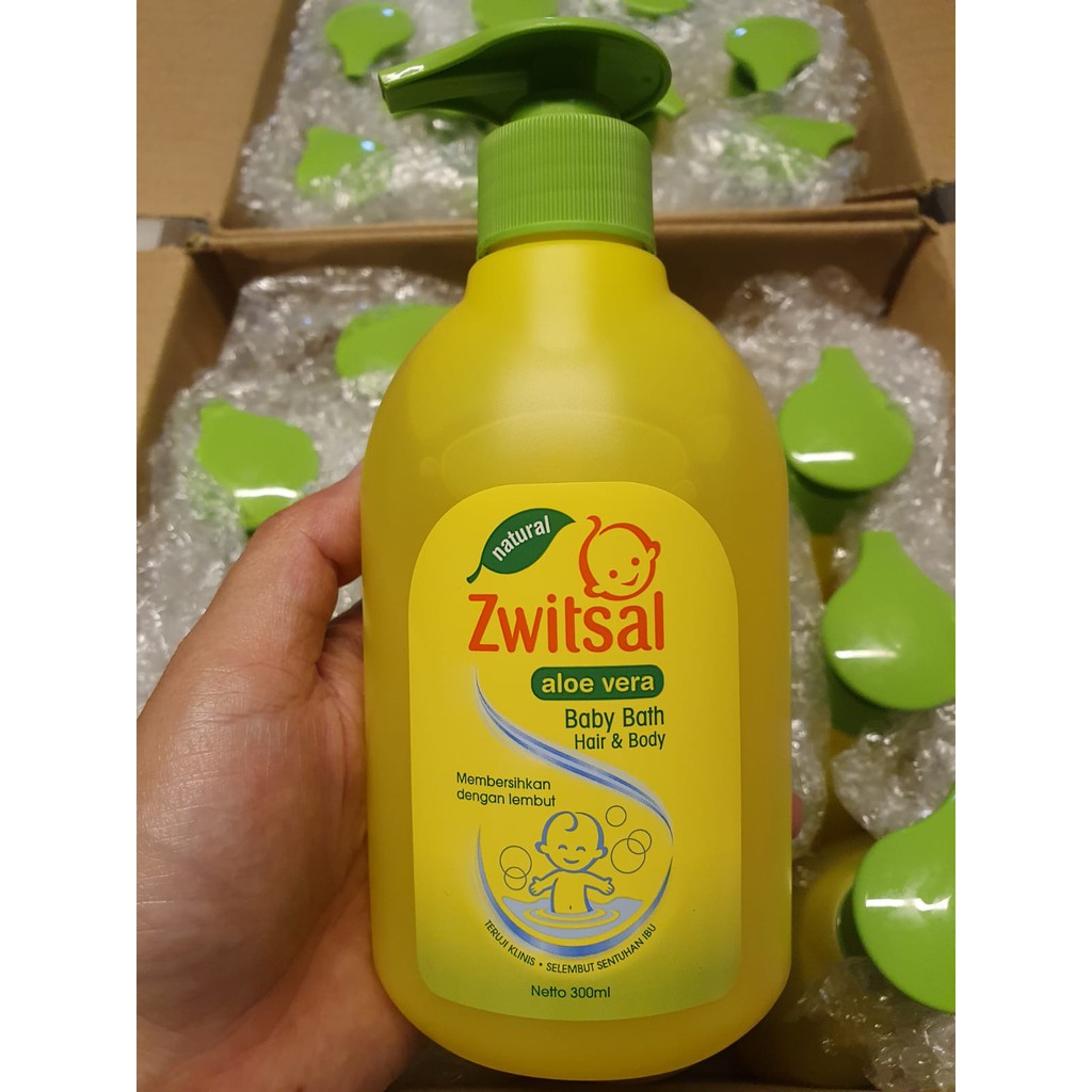 SG Seller Zwitsal Natural Baby Bath Hair & Body (300 ml) Shopee Singapore