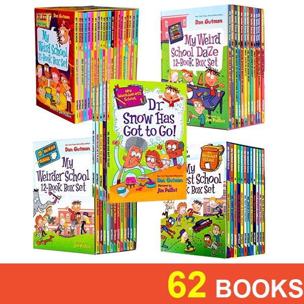 [SG Stock] My Weird School Box Set Children Story Books (62 Books) Shopee Singapore