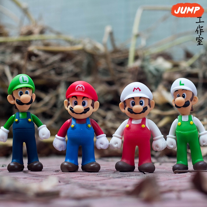 super mario 10cm figures