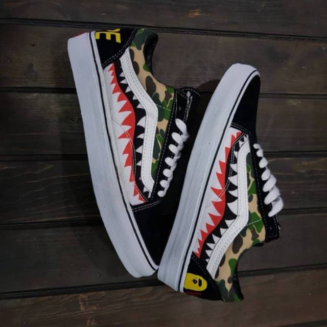 vans x bape ori