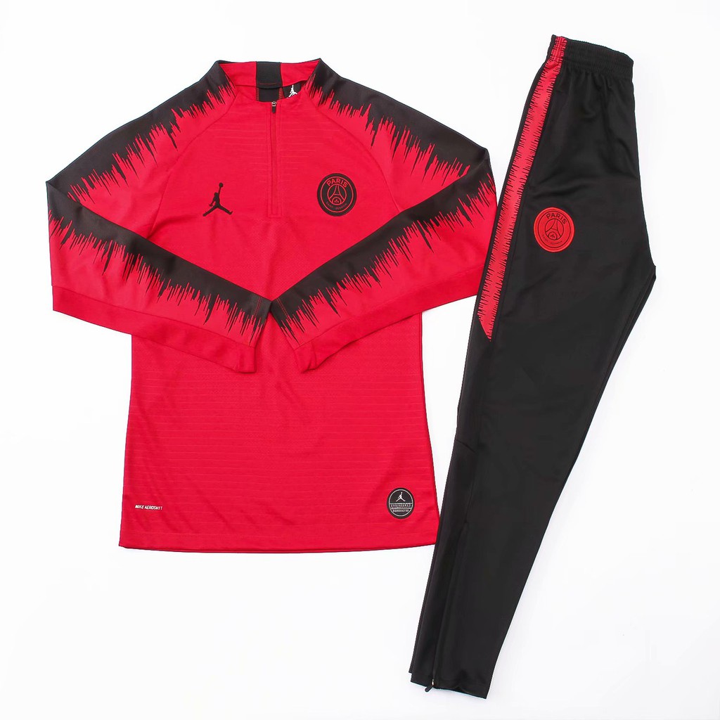 psg red jordan jersey