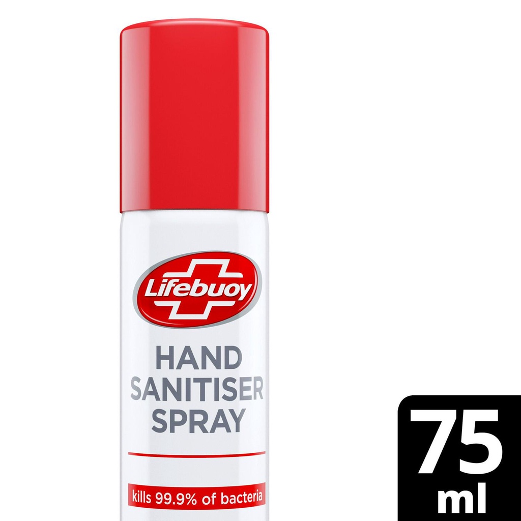 Lifebuoy Hand Hygiene Sanitizer Spray 75ml Gel 50ml No Refund for