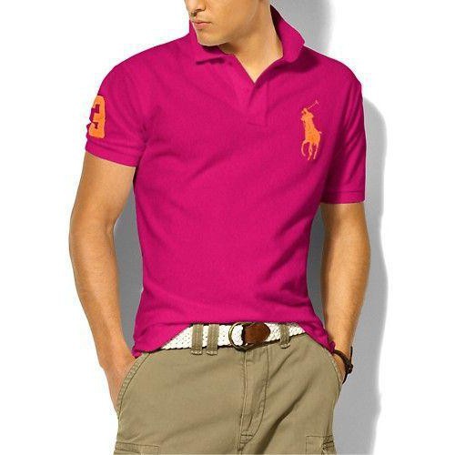 rose gold polo shirt