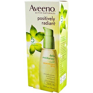 aveeno radiant spf 30