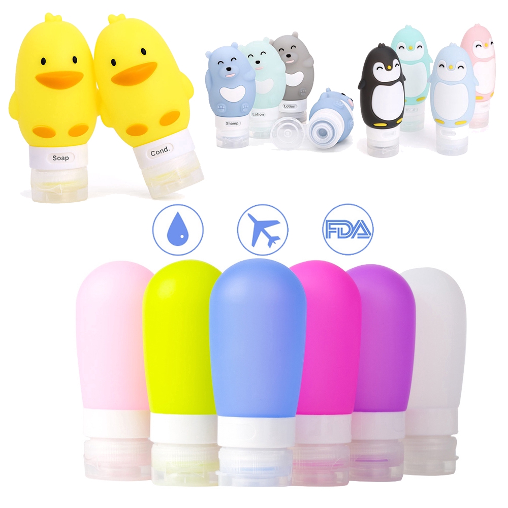 Portable Travel Empty Spray Bottles / Silicone Squeeze Bottle / Soap Foam Pumping Dispenser Bottle / Refillable Container /  Bottle / Multifunction Press Bottles For Lotion,Shampoo,Cosmetic,Alcohol,Disinfectant Liquid
