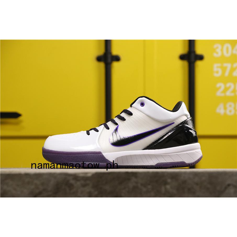 kobe 4 white purple