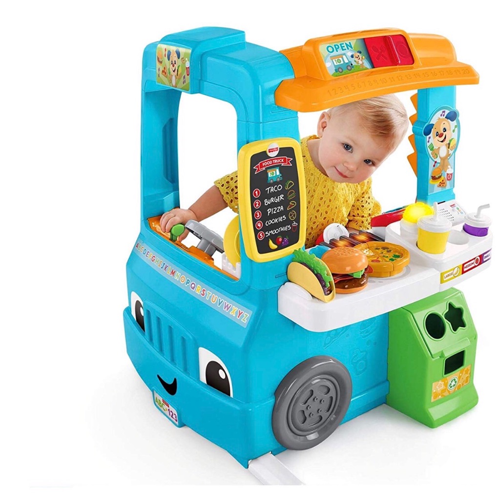 fisher price laugh and learn servin up food truck