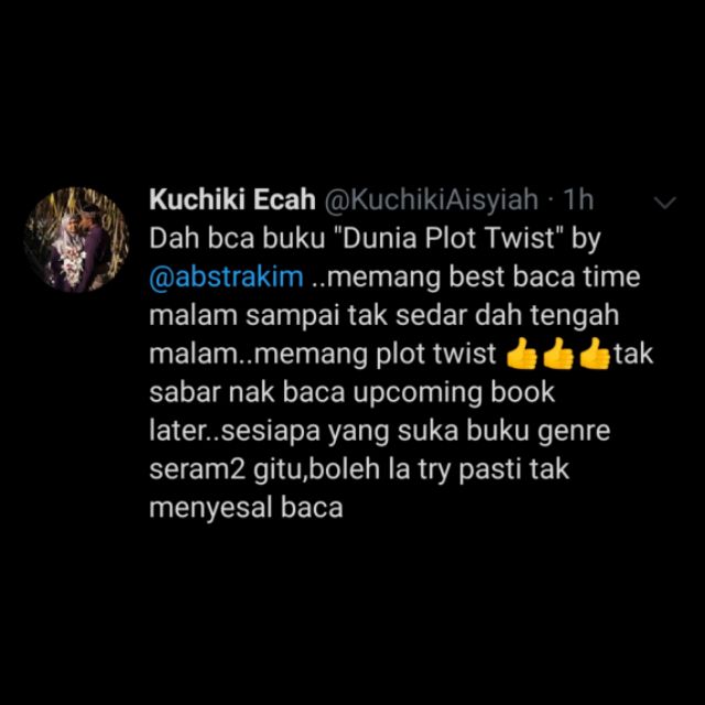 Novel Karya Scary Thriller Best In 2020 Twist World Plot From Abstract Shopee Singapore