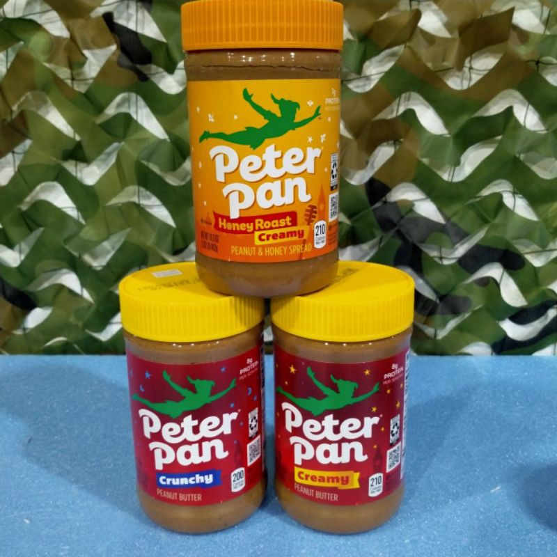 Peter Pan Peanut Butter Spread Creamy Crunchy Honey Roast Creamy 210g Shopee Singapore