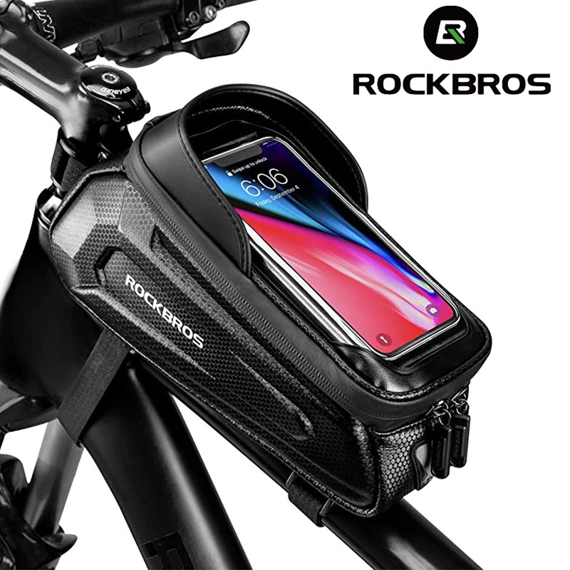 bike phone mount bag