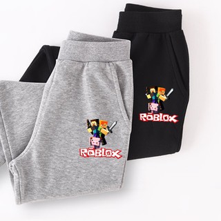 Boy S Pant Roblox Icon Trousers Cotton Pants Fashion Kids Sweatpants Shopee Singapore - roblox baby diaper pants