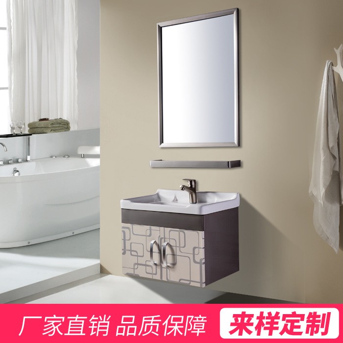 304 Stainless Steel Bathroom Cabinet Hanging Wall Mounted
