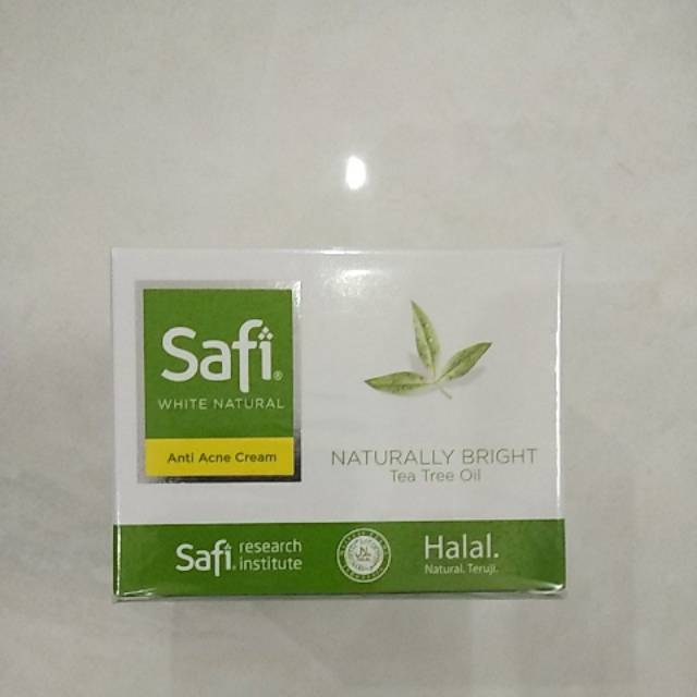 safi acne cream tea tree oil