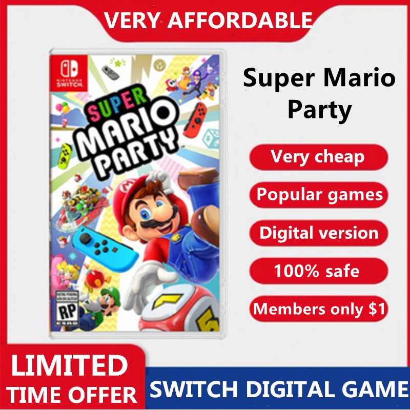 mario party switch digital download