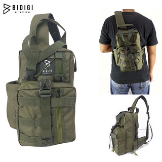 PRIA Bidigi FORCE-Men's SLING BAG/ARMY TACTICAL SLING BAG