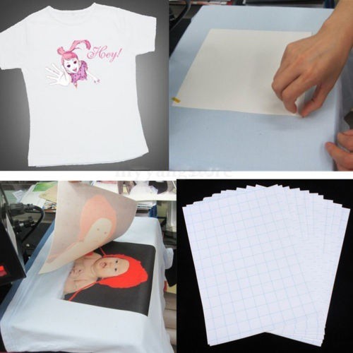 Yoghurt vedholdende Juice T-Shirt Print 10x Iron-On Heat Transfer Paper Sheets | Shopee Singapore