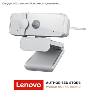 Lenovo 300 FHD WebCam | 1080p FHD with Stereo Audio For Streaming / Video Call | Dual Microphone | Tilt Control