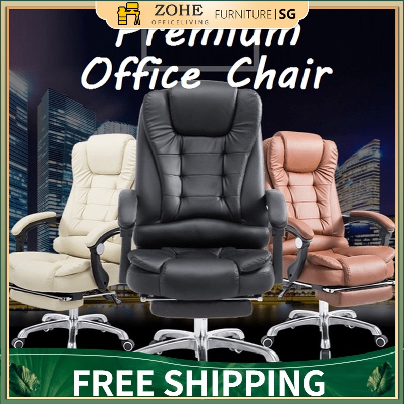 ZOHE 【Free Shipping】Chair Office Gaming Chair Massage Chair Boss Chair