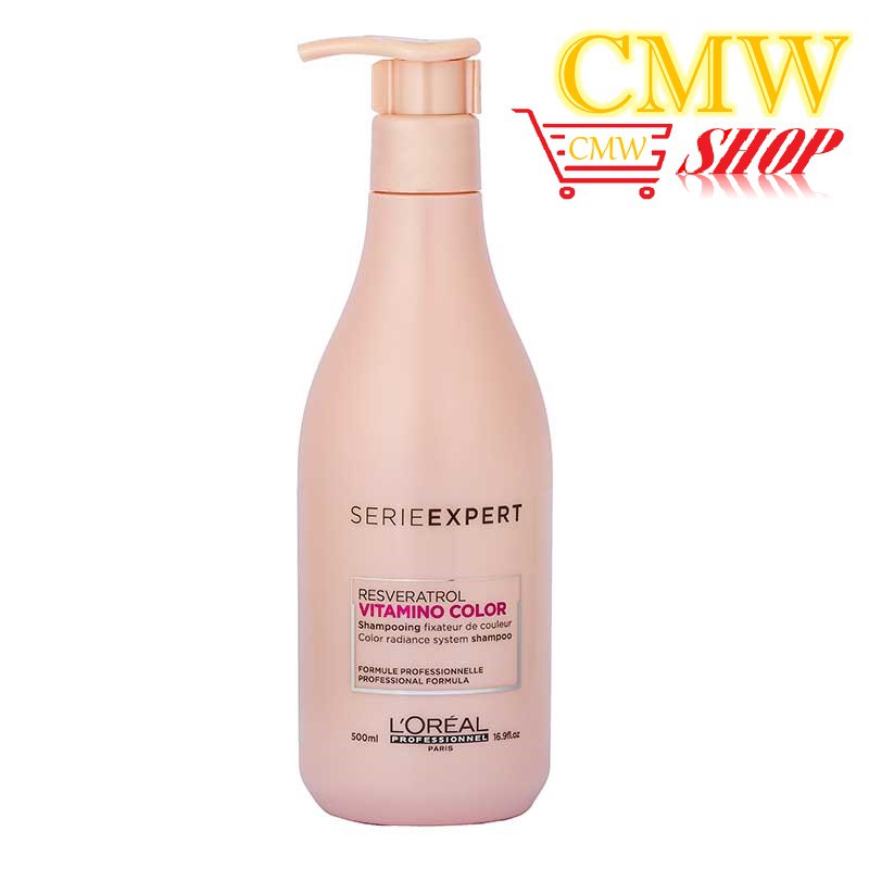 Loreal Serie Expert Resveratrol Vitamino Color Shampoo 500ml Shopee Singapore