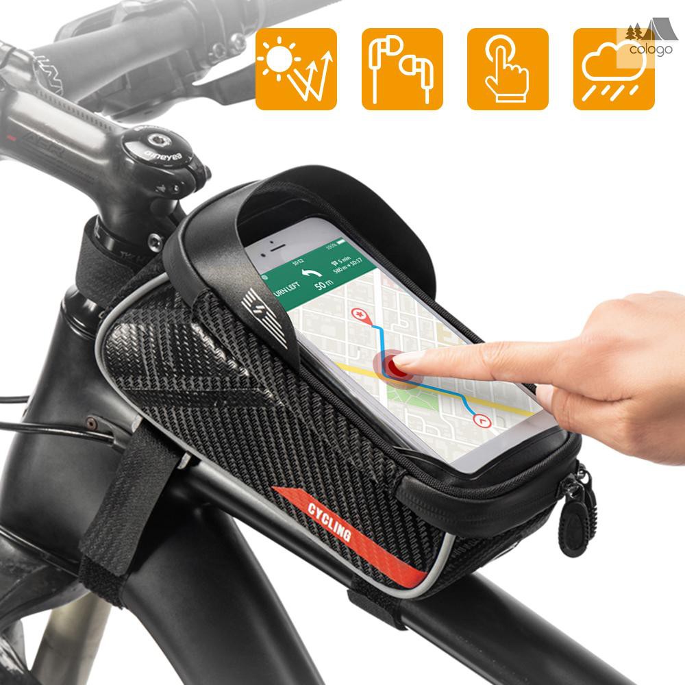 bike phone mount bag